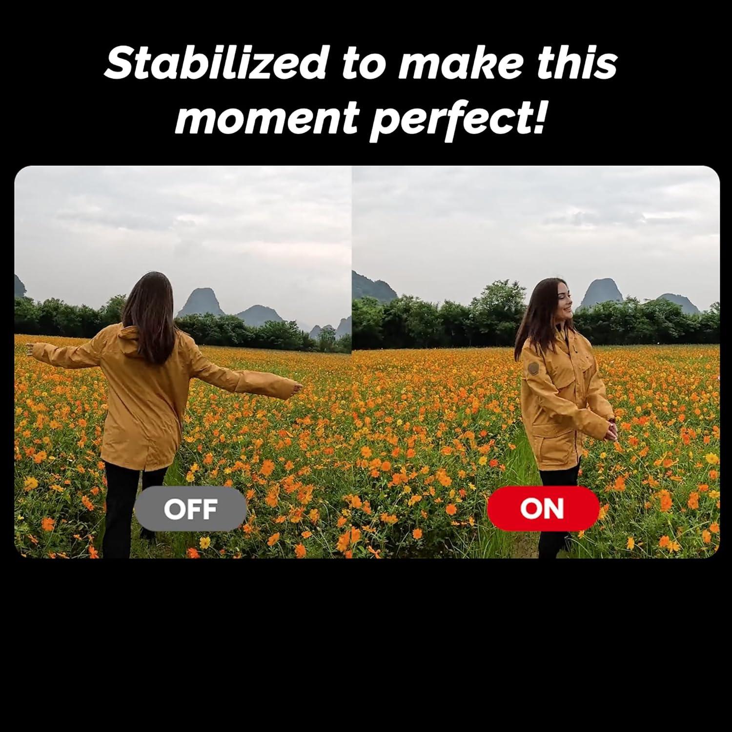 Cámara de Acción SJCAM C110 Plus 4K, Estabilización y Accesorios