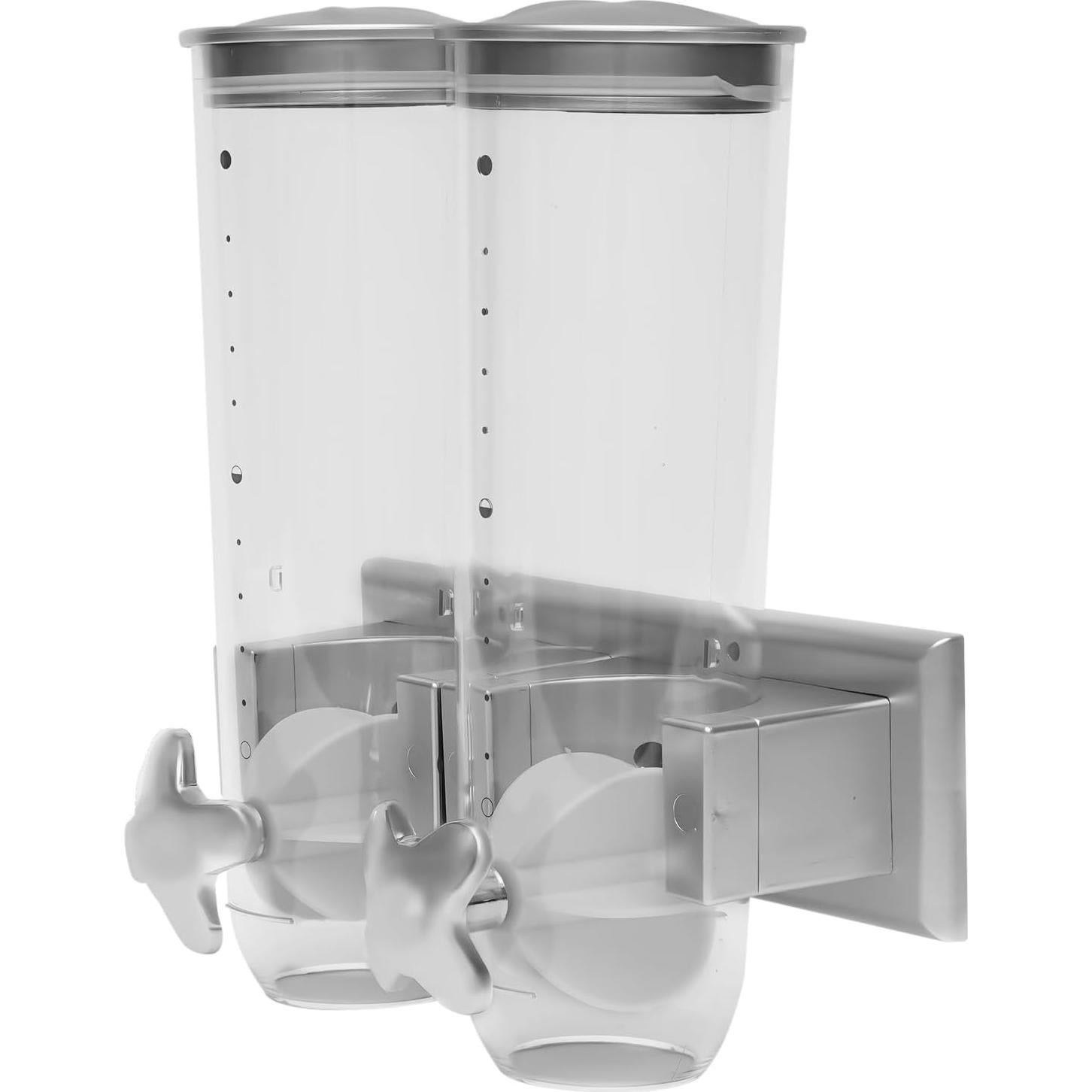 Dispensador de Cereal Montado en la Pared 3L KevenderUS Plateado