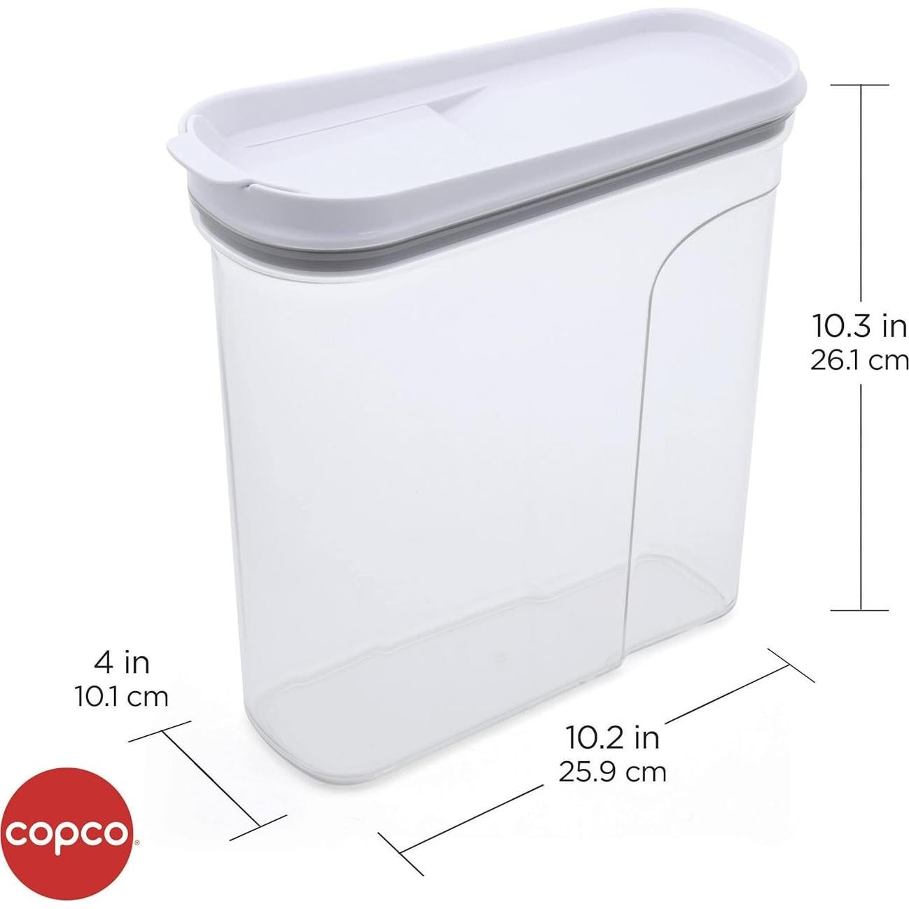 Contenedor de Almacenamiento Hermético Copco 3.69L Transparente