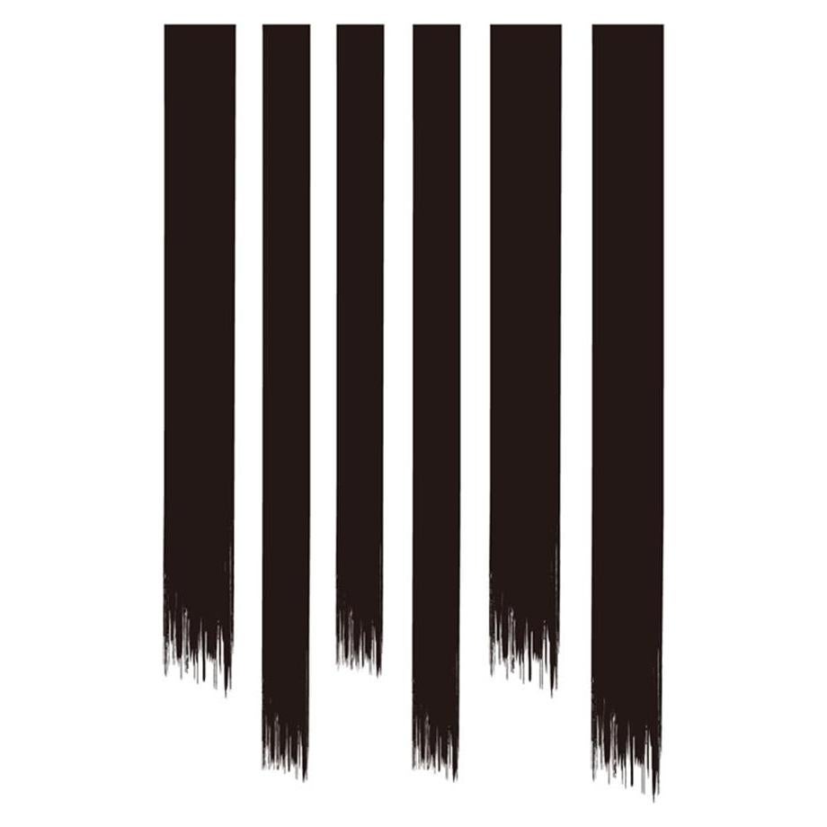 Calcomanía Tatuaje Temporal Geométrico Negro Set de 2 15x21cm