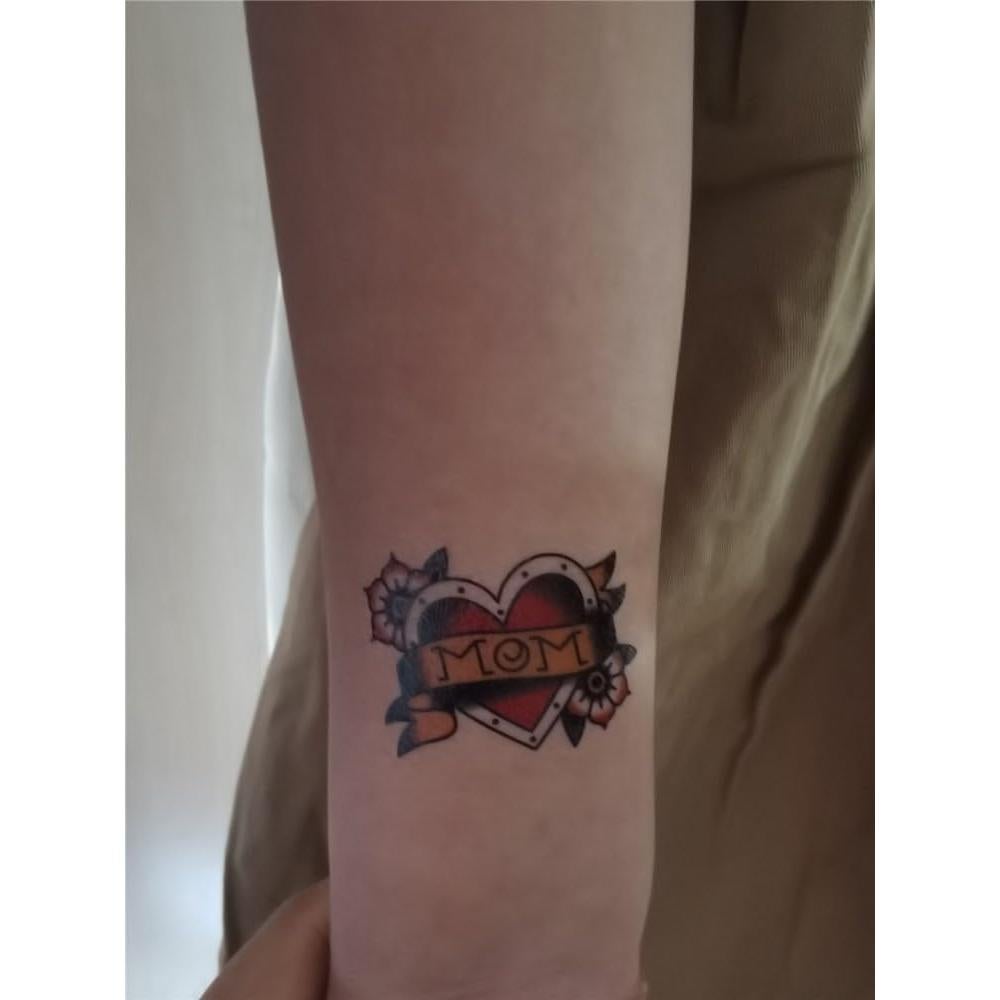 Calcomanías Tatuajes Temporales SanerLian Set de 4 11x15cm