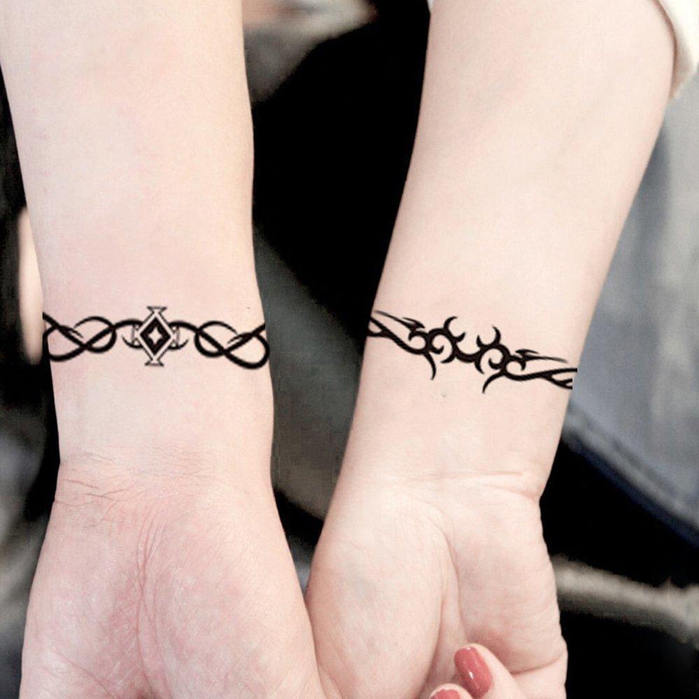 Tatuajes Temporales Tribales Yesallwas - 6 Hojas 6x10.5cm