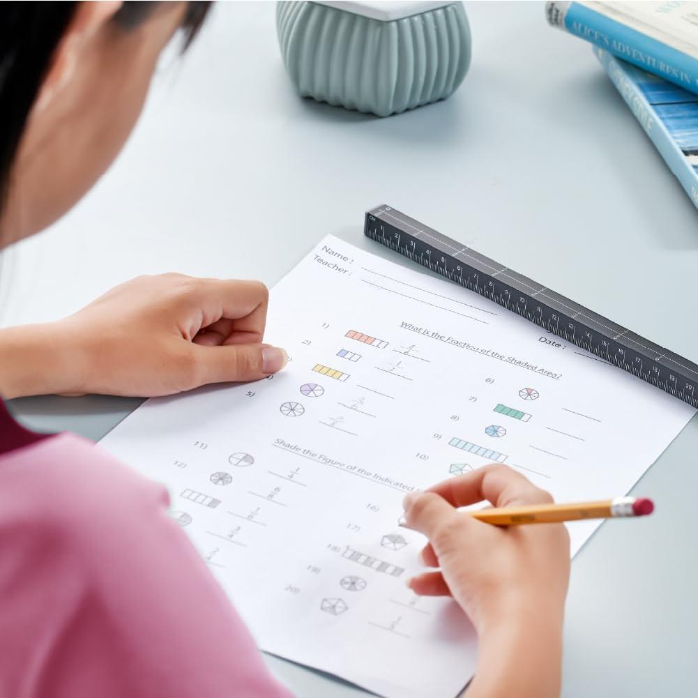 Regla de Aprendizaje MeasureMate LockerMate 30.5 cm Paquete de 2