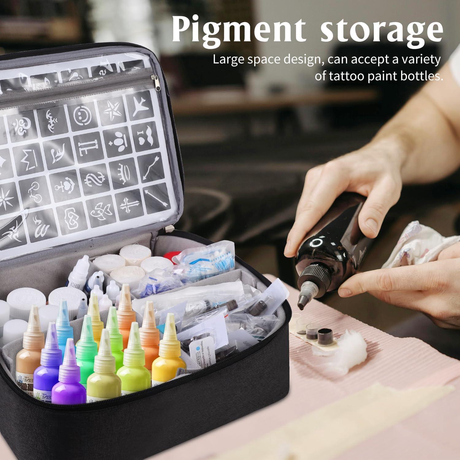 Estuche Organizador para Tatuajes TXIYEAN 30.5x22.1cm