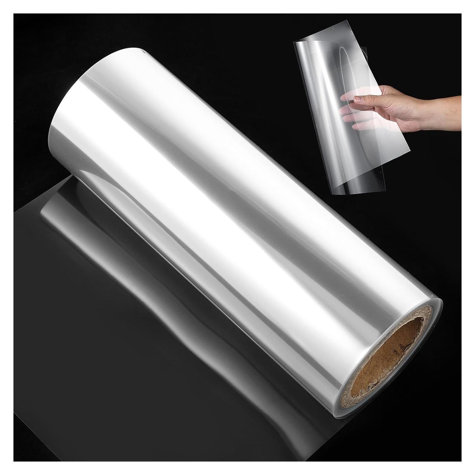 Hojas de Acetato Mylar Tucnoeu 30.5cm x 12m 4mil PET Transparente