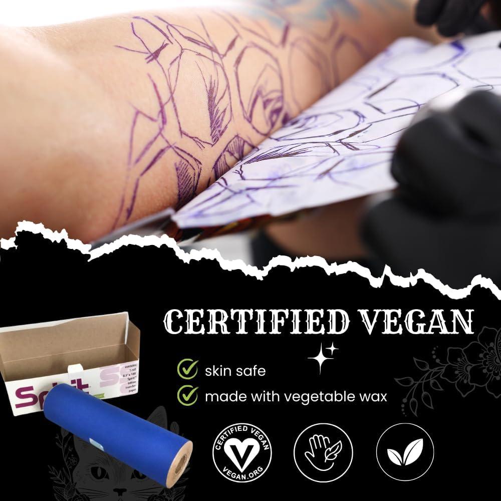 Papel de Transferencia Tatuaje Térmico Spirit 30.48 m Vegano
