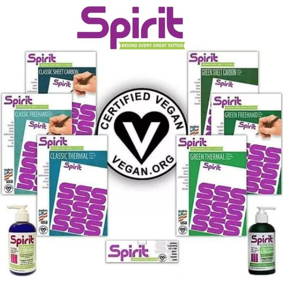 Papel de Transferencia Tatuaje Térmico Spirit 30.48 m Vegano