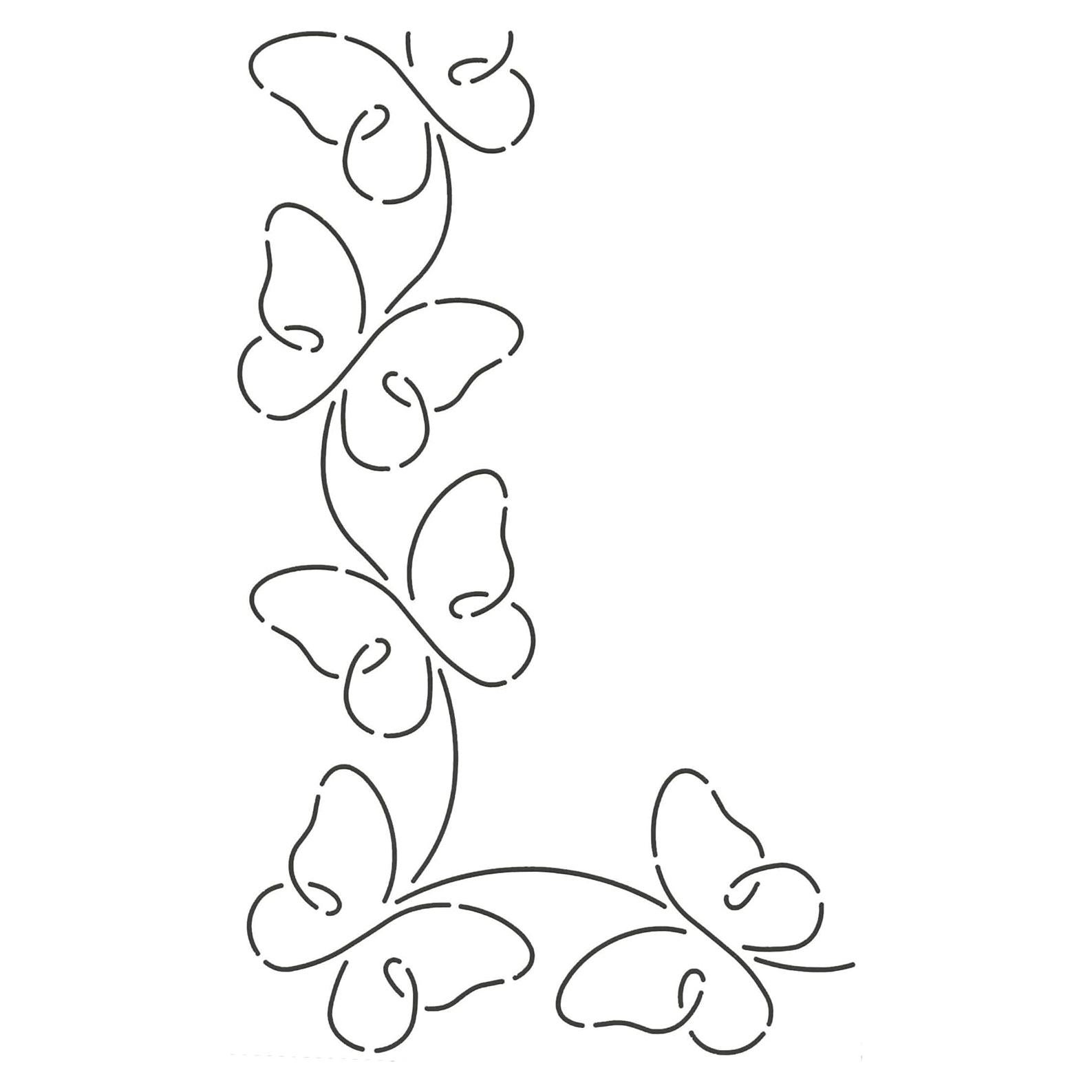 Plantilla de Borde de Colcha Quilting Creations 8.9 cm