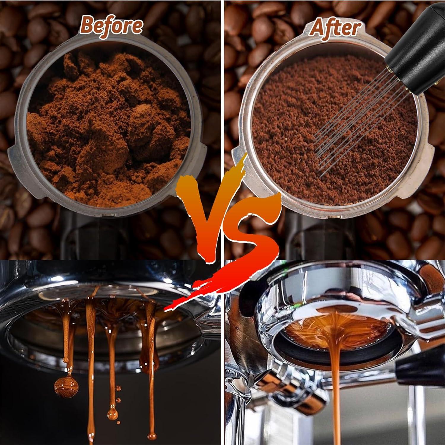 Kit de Accesorios para Espresso Wenosda 22 Piezas 51mm