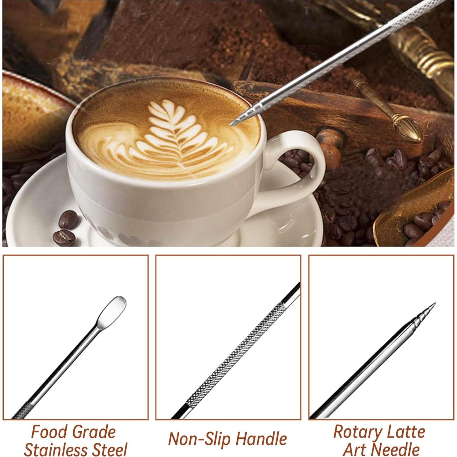 Kit de Accesorios para Espresso Wenosda 22 Piezas 51mm