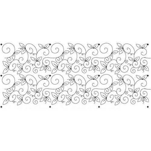 Plantilla de Jardín Caprichoso Hancy Creations 43x28 cm