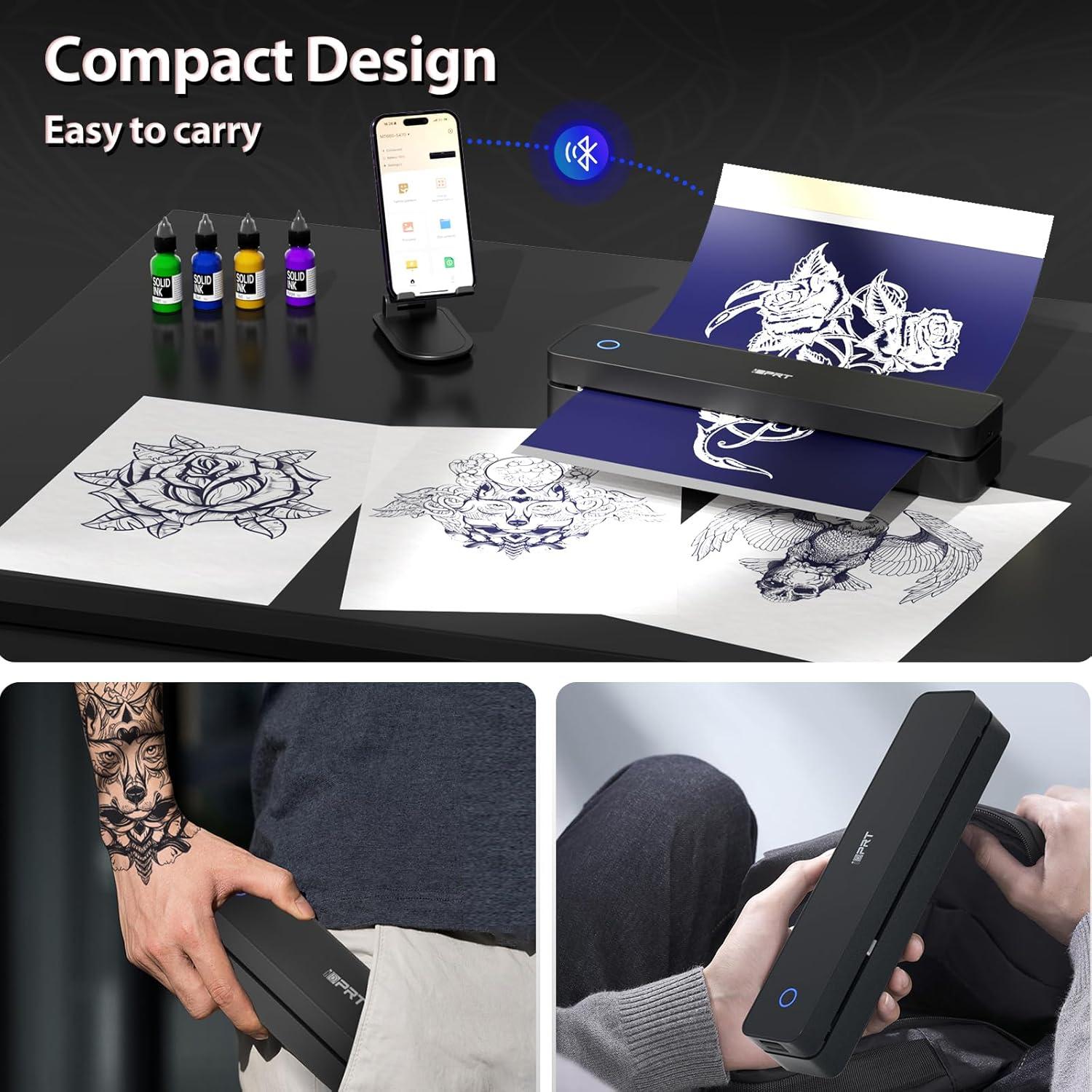 Impresora Térmica de Tatuajes iDPRT 660 Inalámbrica 0.5 kg