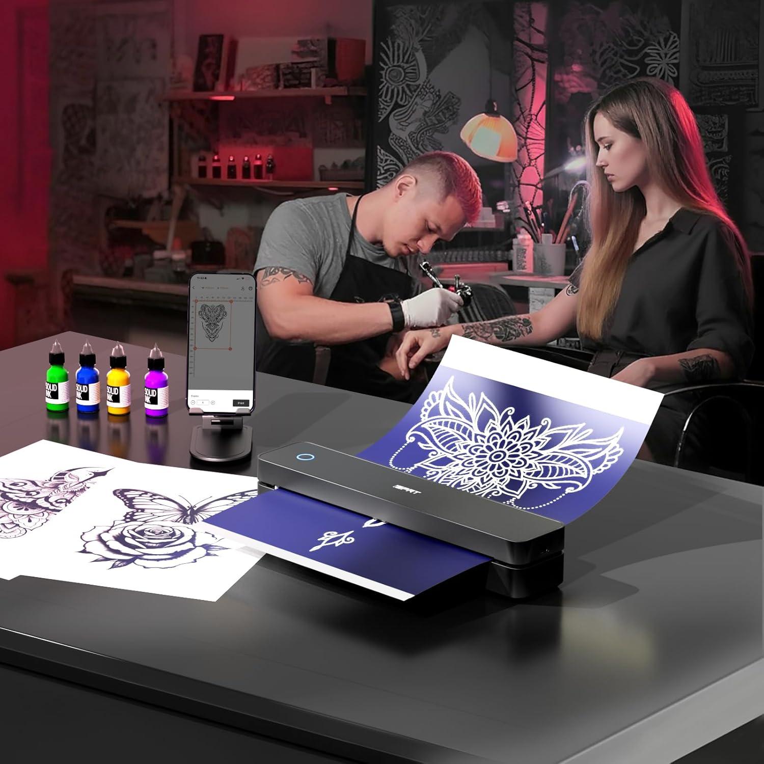 Impresora Térmica de Tatuajes iDPRT 660 Inalámbrica 0.5 kg