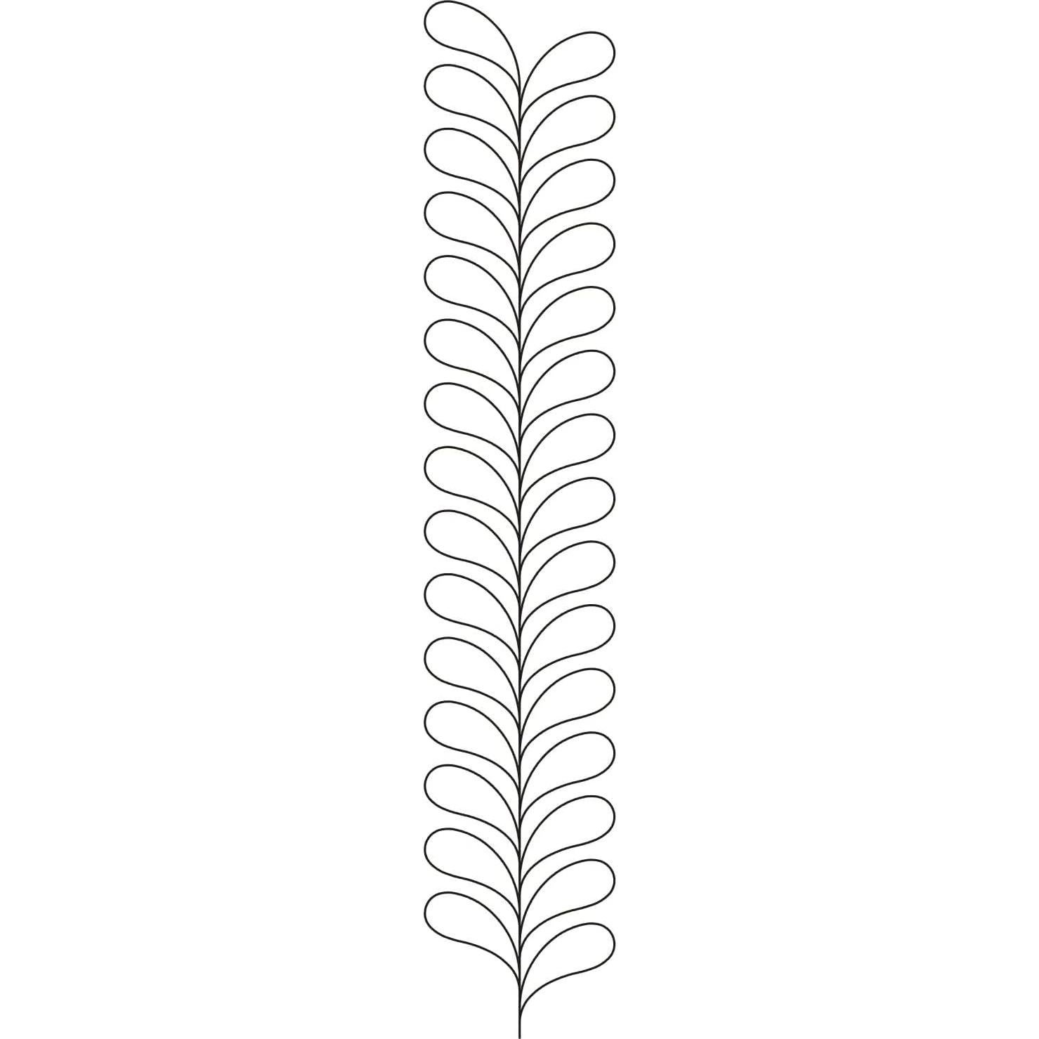 Set de 3 Plantillas de Acolchado Trendzeen con Guía Laminada