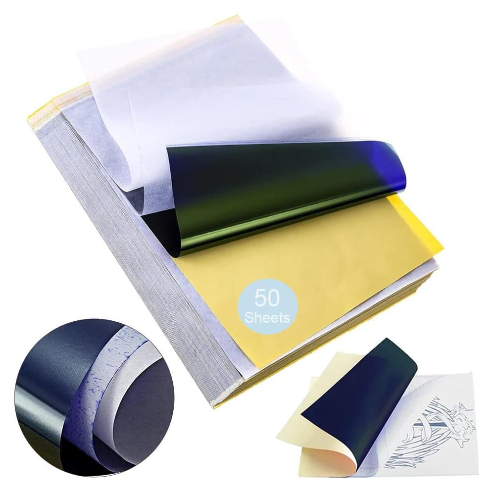 Papel de Transferencia de Tatuajes Gakonp A4 50 Hojas 4 Capas