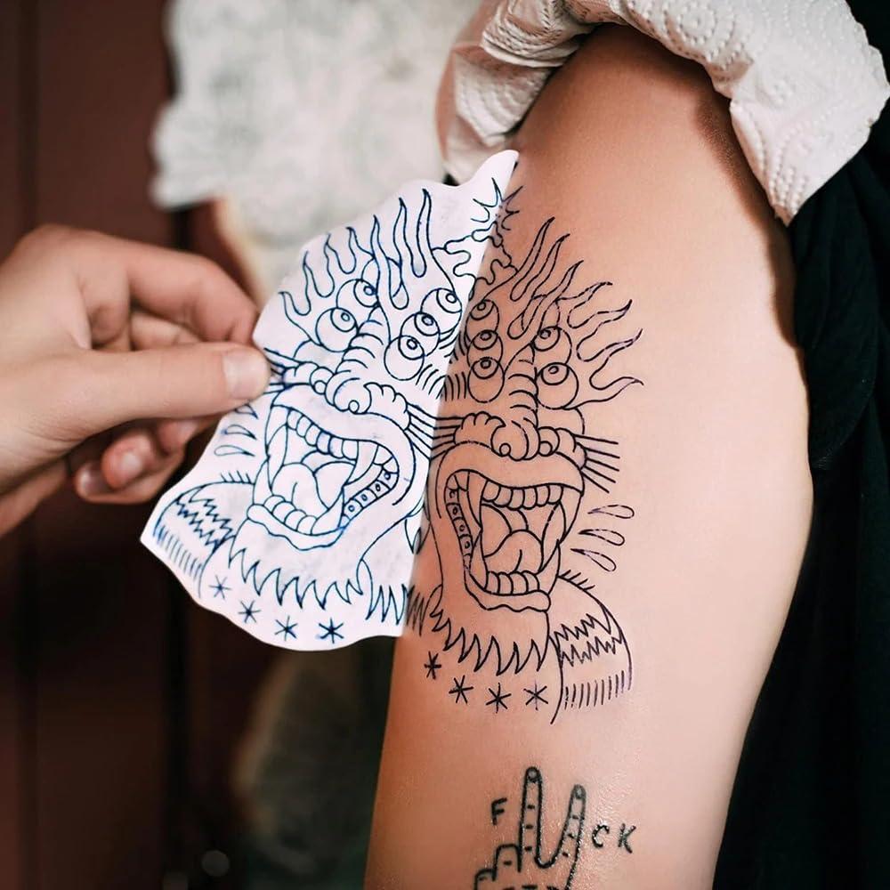 Papel de Transferencia de Tatuajes Gakonp A4 50 Hojas 4 Capas