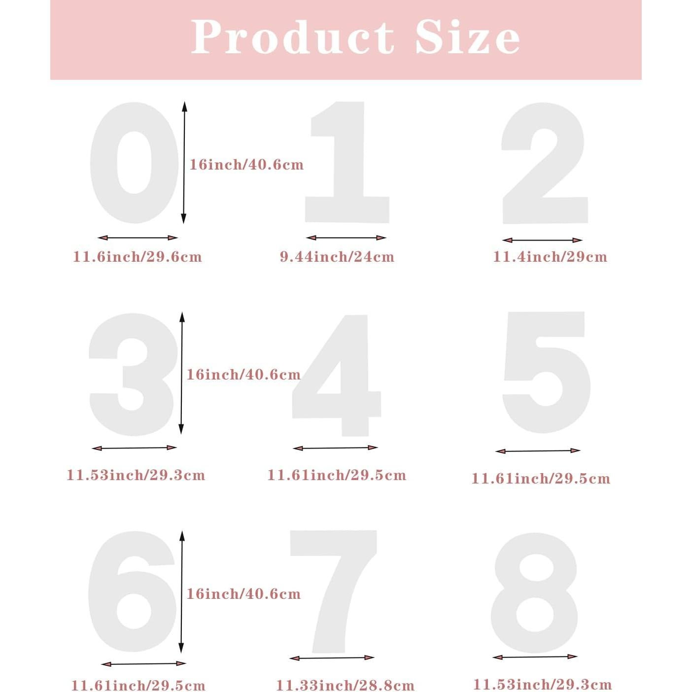 Moldes de Pastel Numerales EORTA 40.6 cm Extra Grande