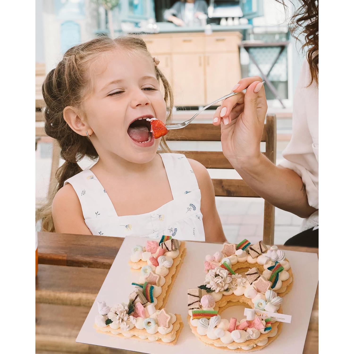 Moldes de Pastel Numerales EORTA 40.6 cm Extra Grande