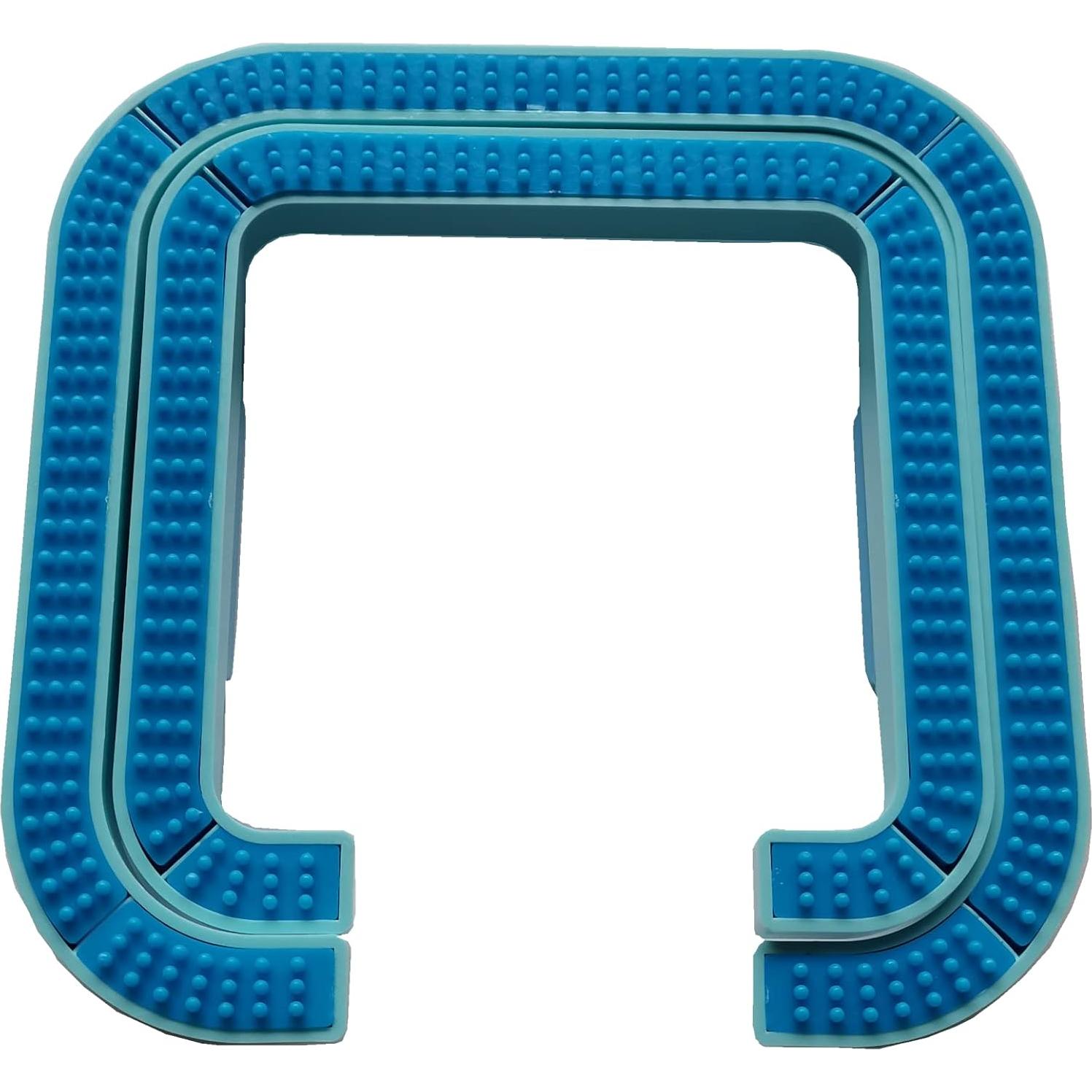 HONEYSEW 2PCS Plantillas de Acolchado + Pie Bajo Shank + 5 Herramientas