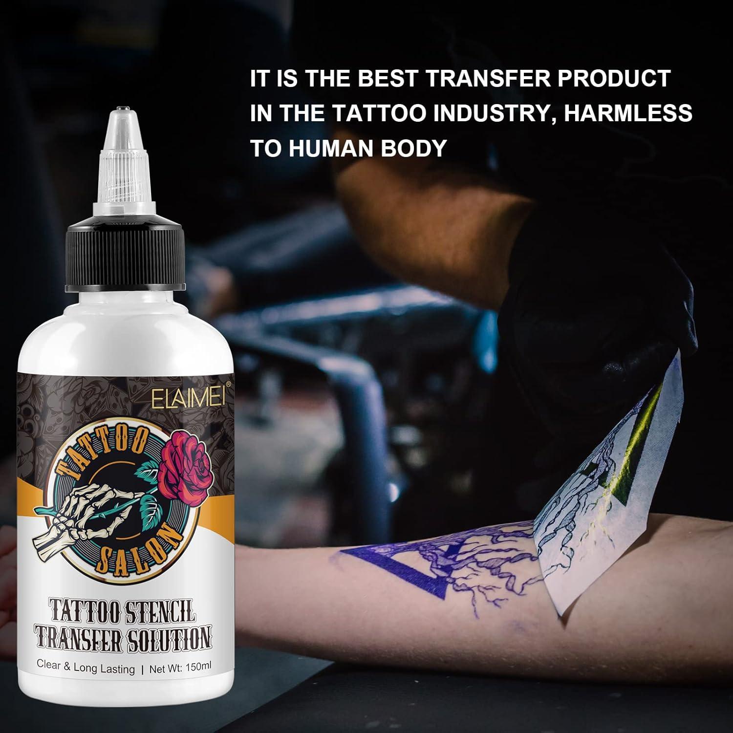 Gel de Transferencia de Tatuaje EQEIYICS 150ml Profesional