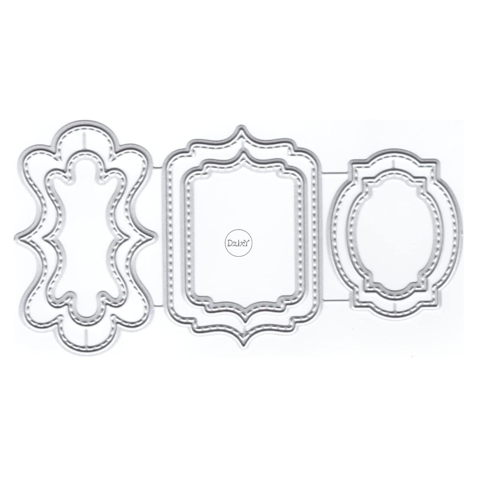 Troquel de Metal DzIxY para Scrapbook y Tarjetas - Flores