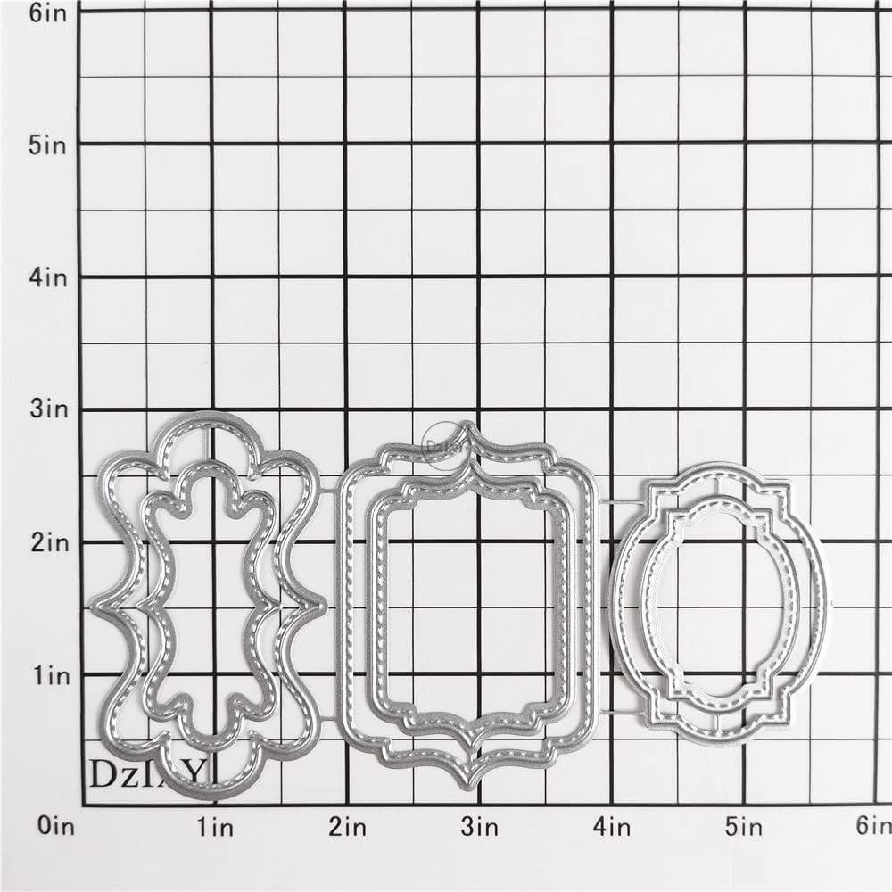 Troquel de Metal DzIxY para Scrapbook y Tarjetas - Flores