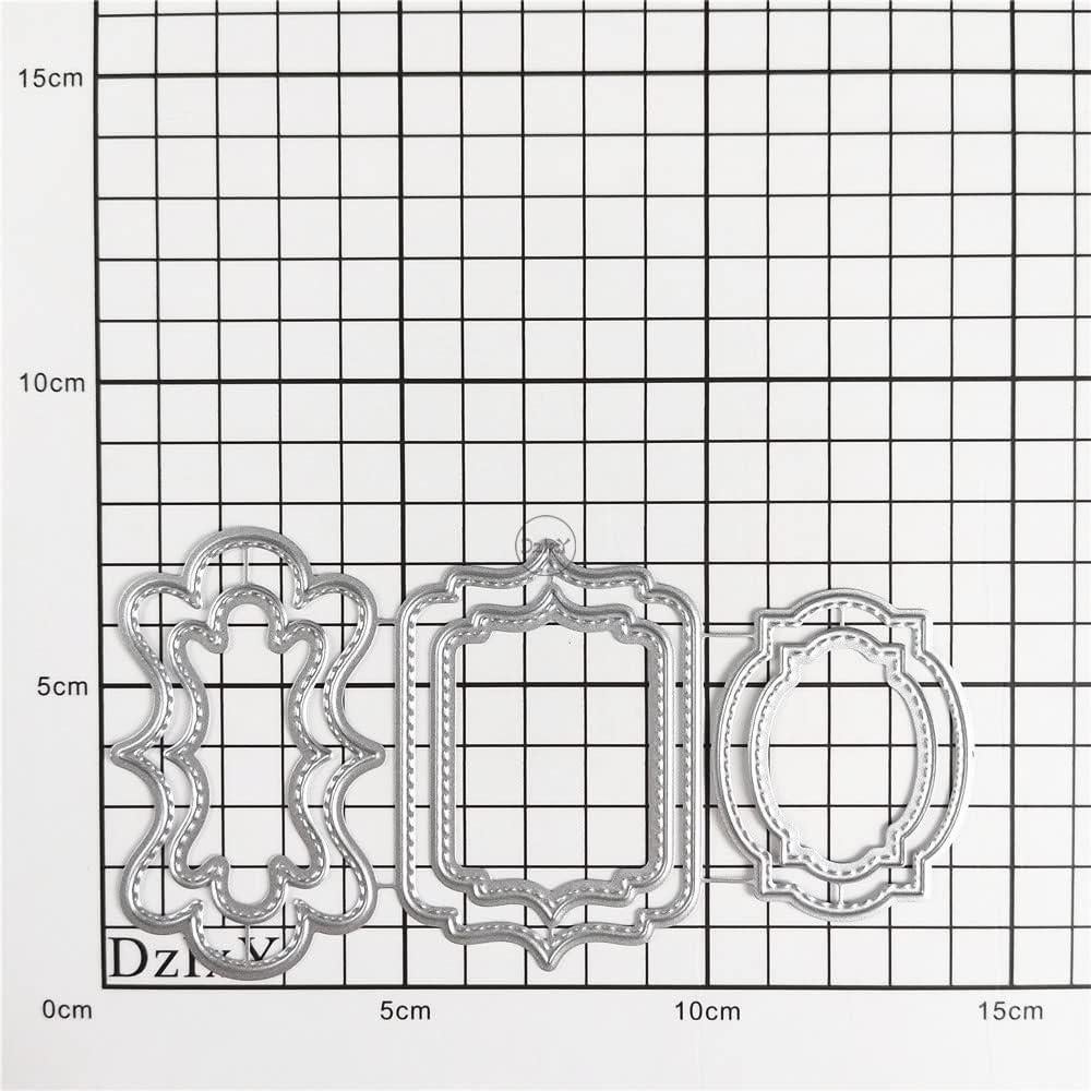 Troquel de Metal DzIxY para Scrapbook y Tarjetas - Flores