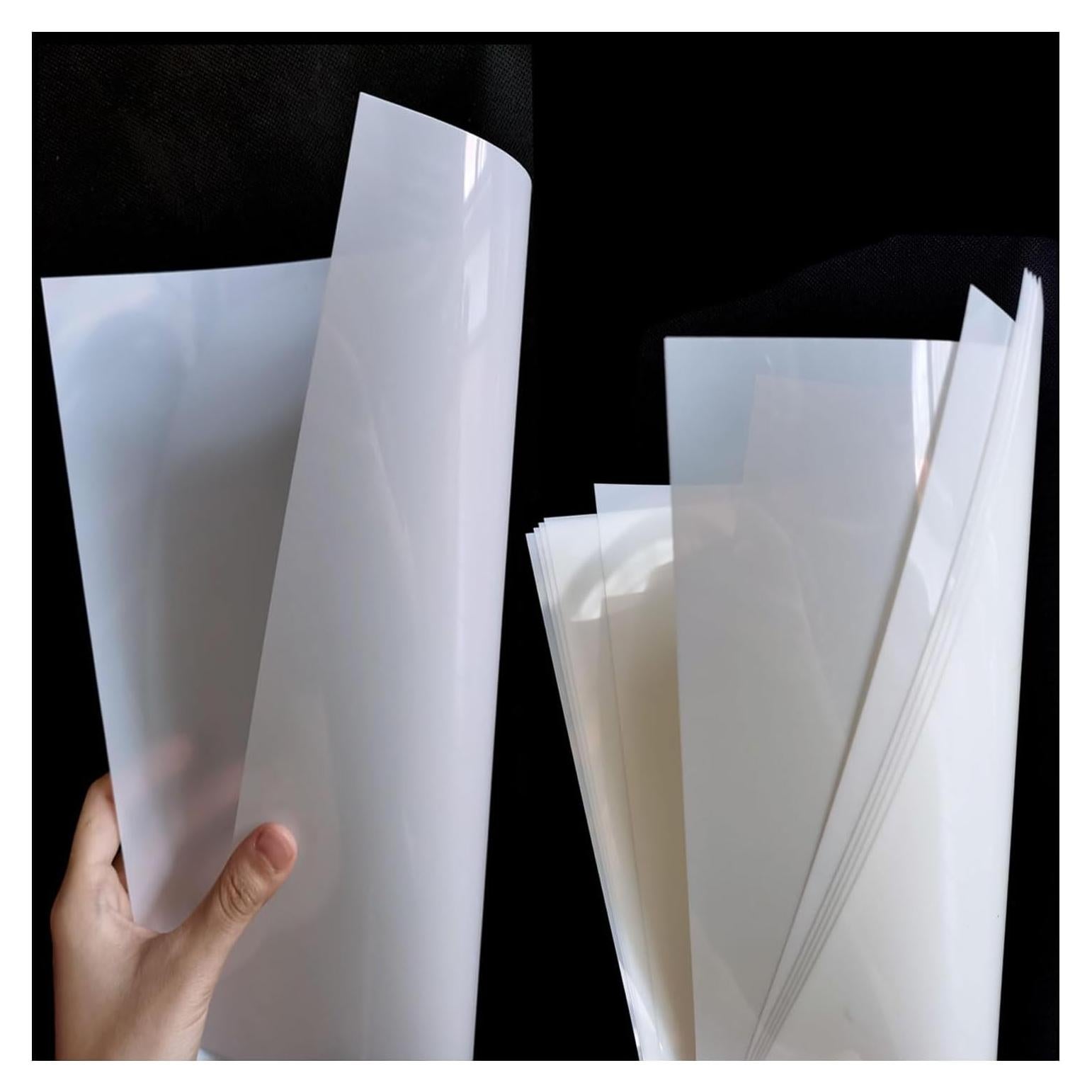 Hojas de Mylar en blanco 30.48x60.96 cm 8PCS Qulinshine