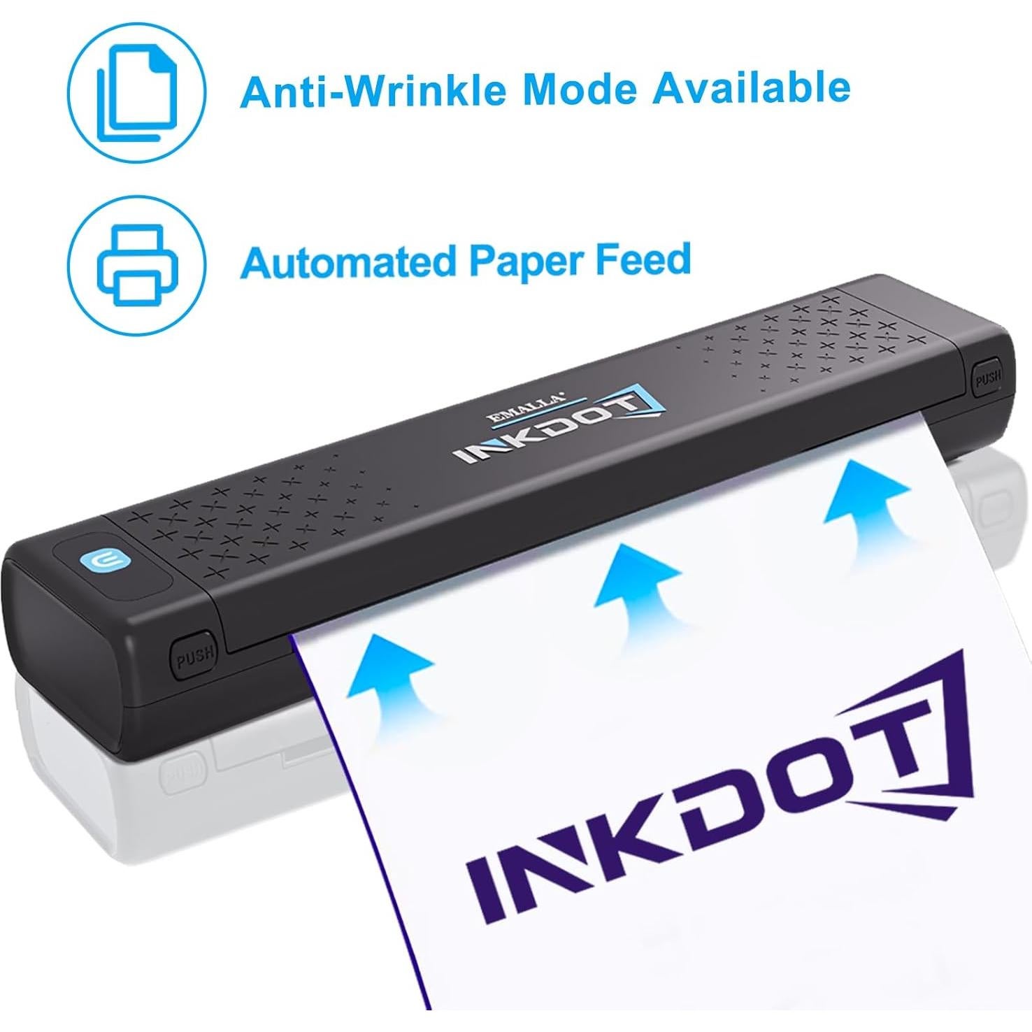 Impresora de Plantillas de Tatuaje Emalla INKDOT Bluetooth 203DPI