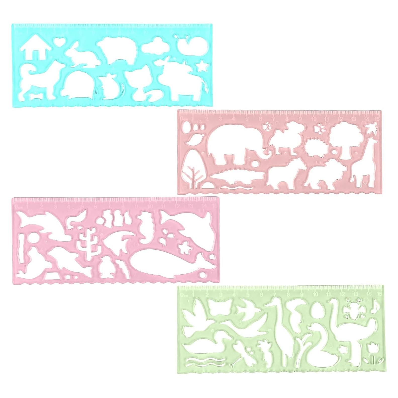 8 Plantillas de Dibujo para Niños Ymapinc - Animales Coloridos