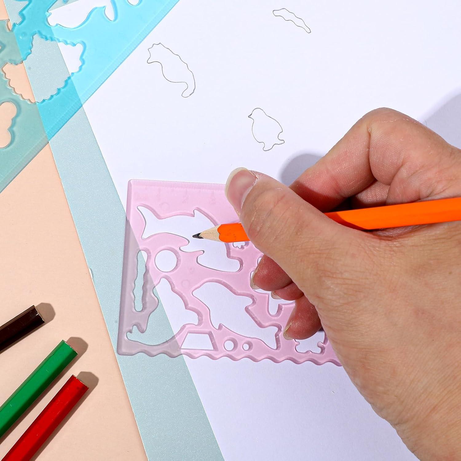 8 Plantillas de Dibujo para Niños Ymapinc - Animales Coloridos