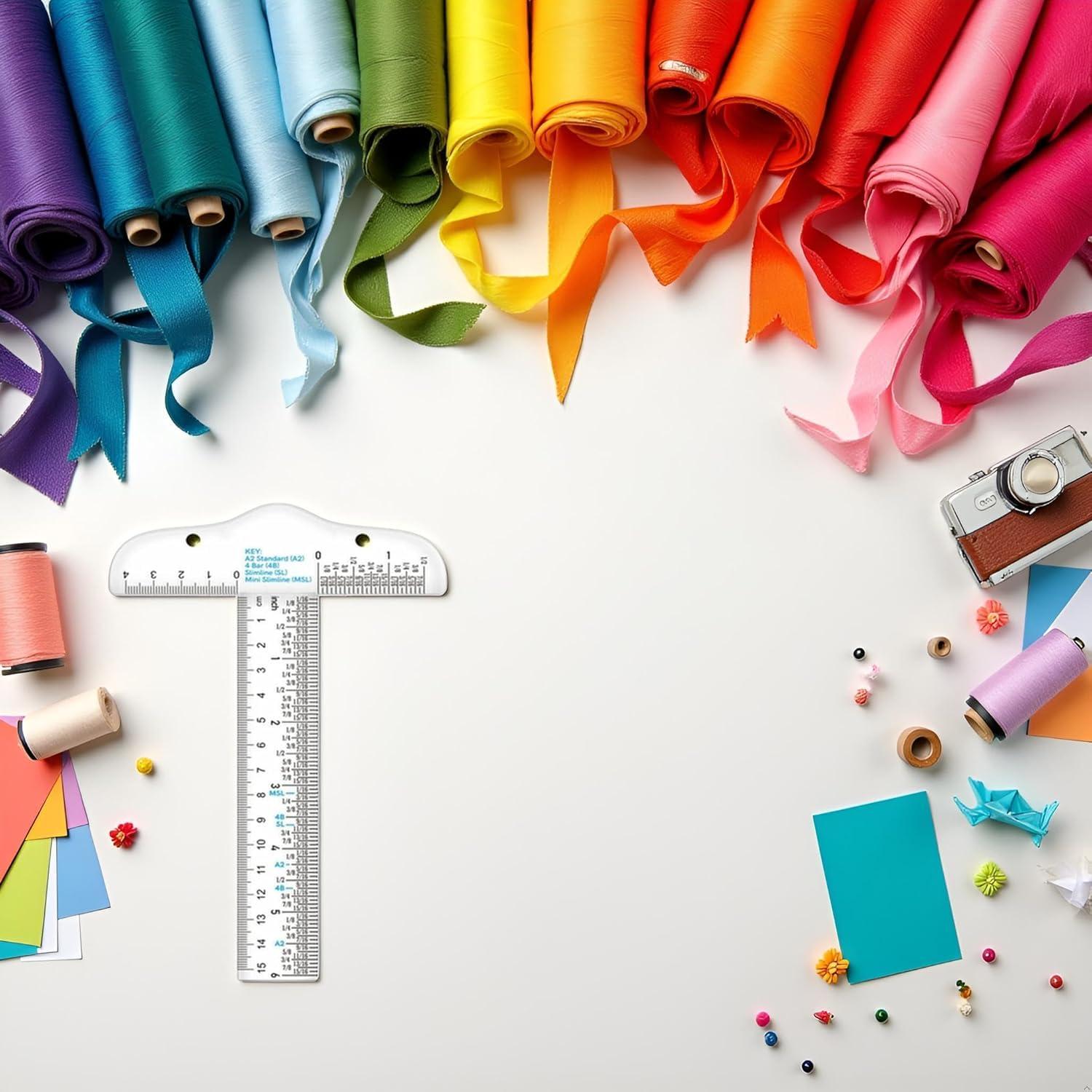 Regla T Acrílica Transparente 15.24 cm - Junfamilee