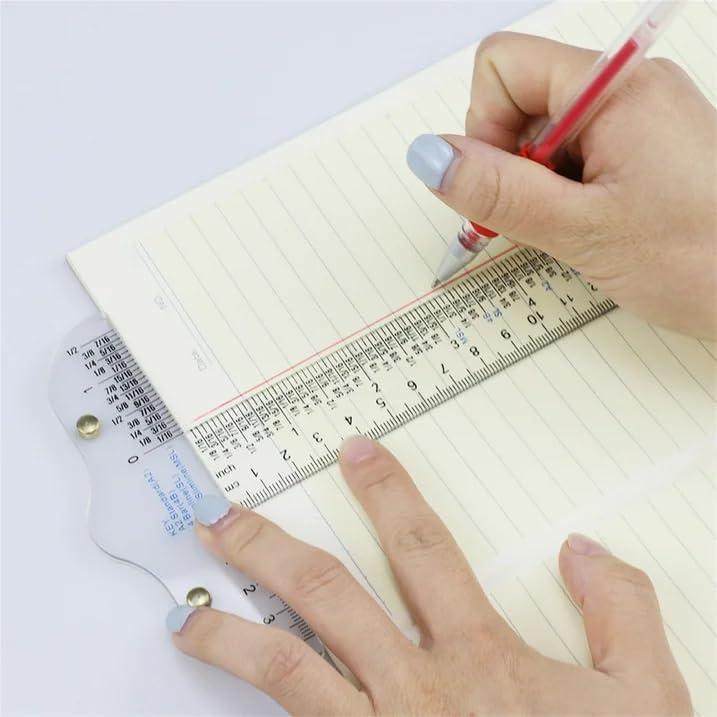 Regla T Acrílica Transparente 15.24 cm - Junfamilee