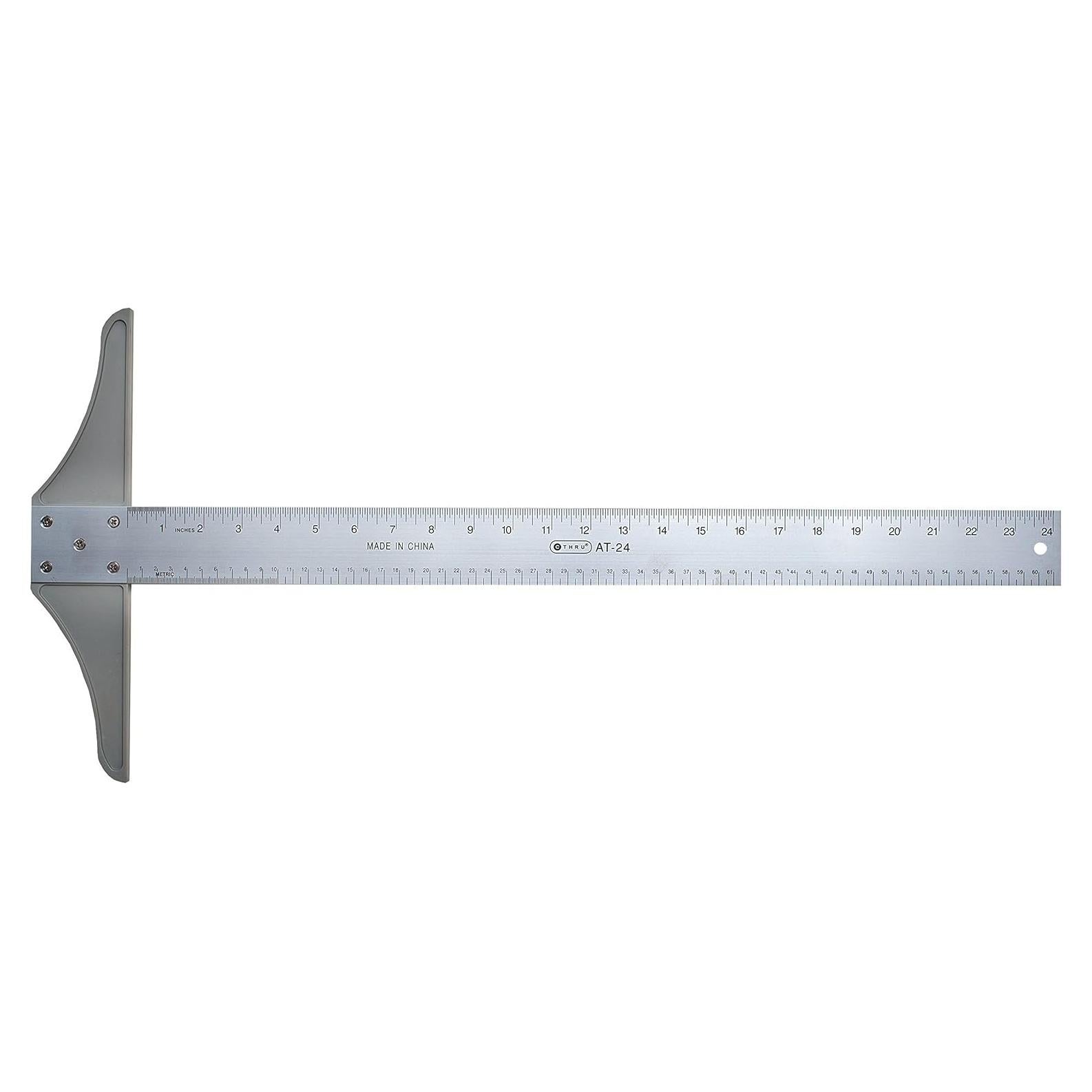 Regla T de Aluminio Westcott AT-24 61 cm con Graduación