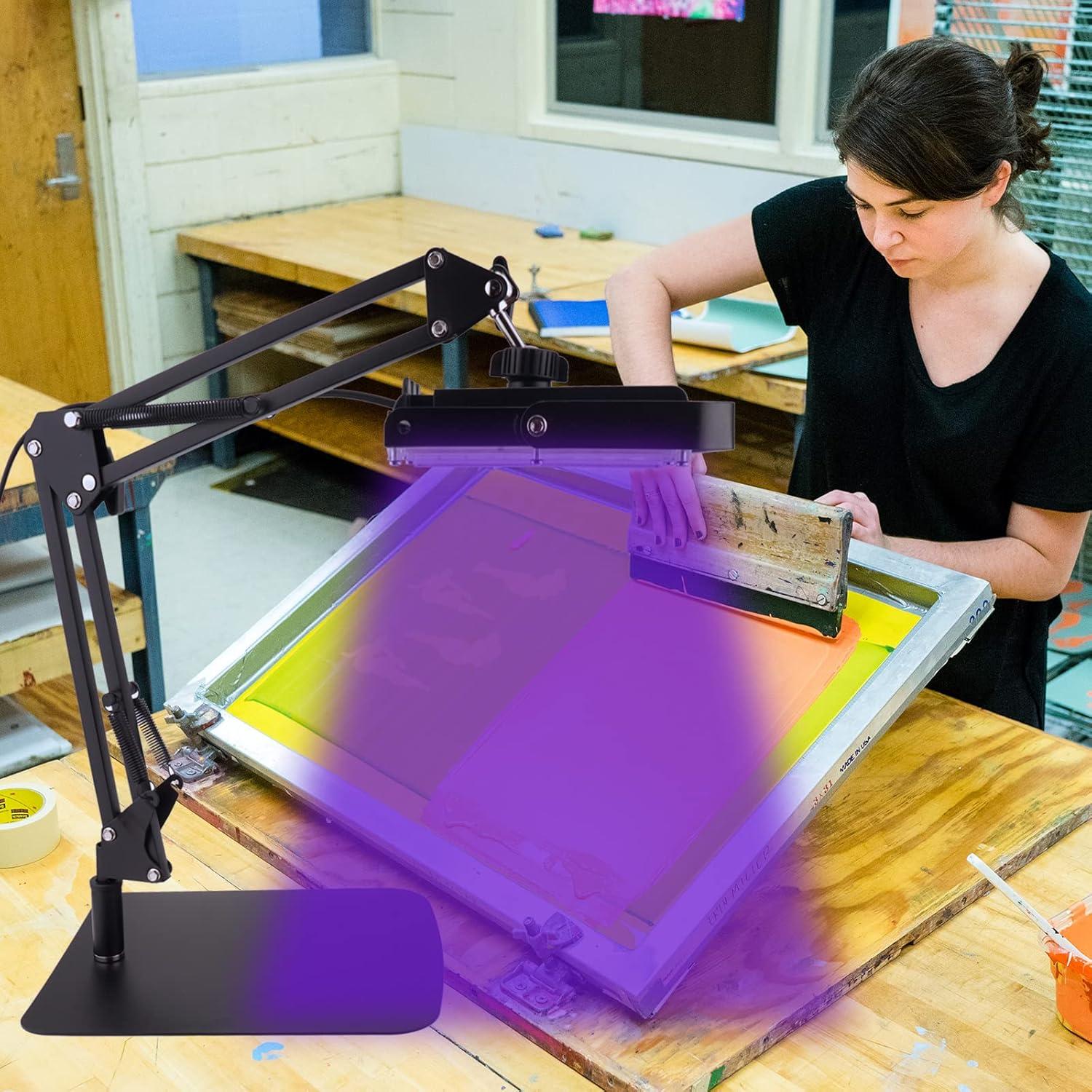 Unidad de Exposición LED Dorhui 50W para Serigrafía UV