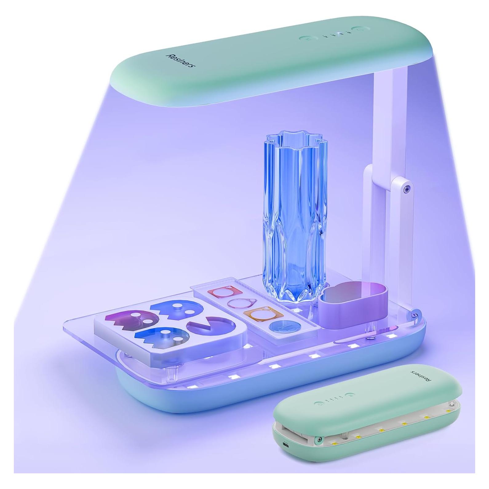 Luz UV de Doble Cara Resiners R-188E Inalámbrica 4000mAh