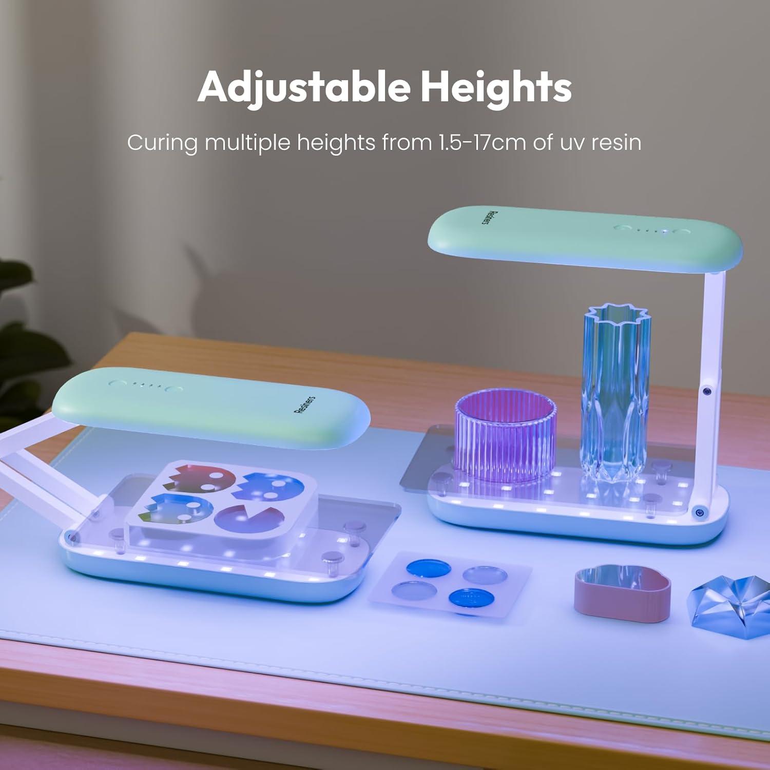 Luz UV de Doble Cara Resiners R-188E Inalámbrica 4000mAh