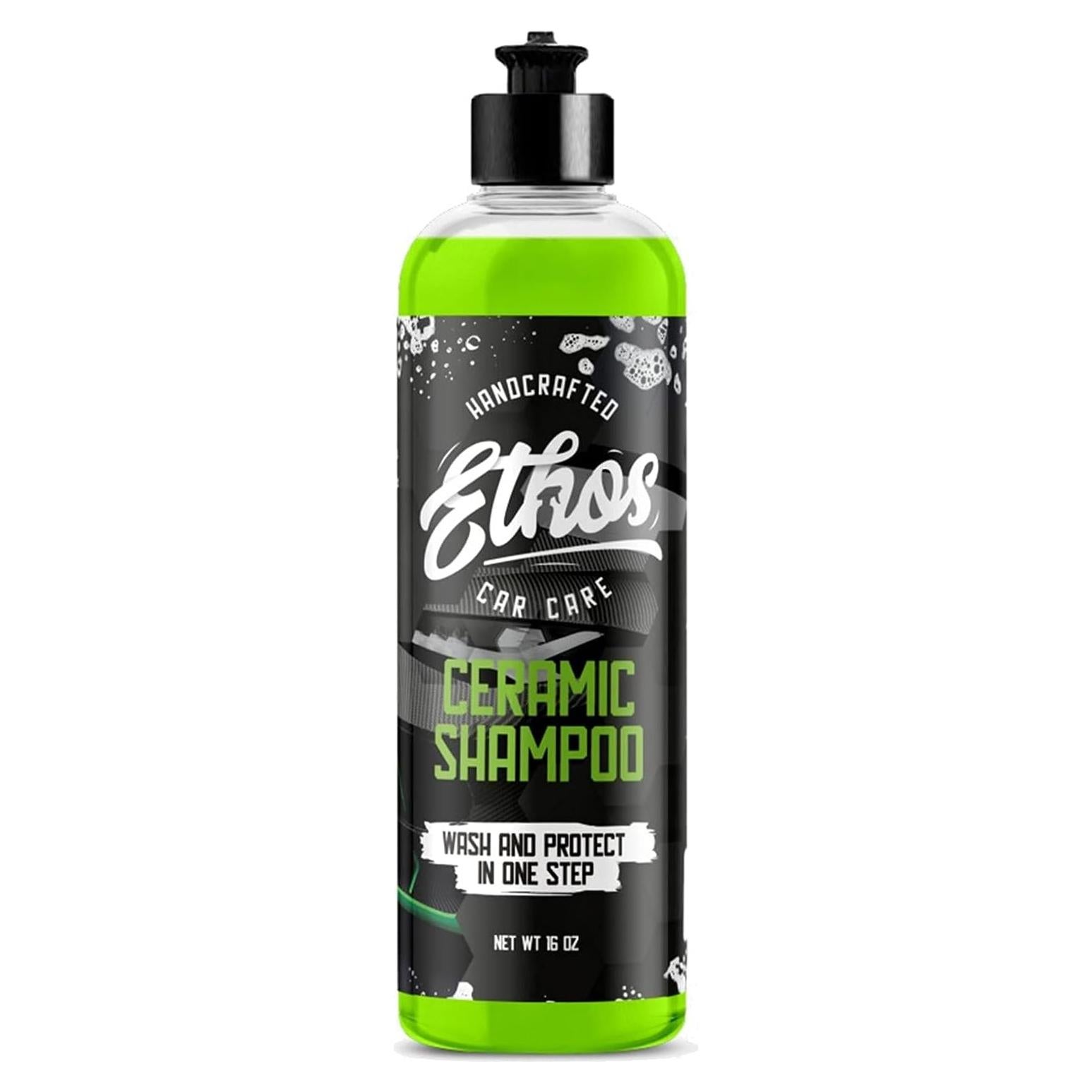 Champú Cerámico Ethos 450ml - Lavado Hidrofóbico para Autos