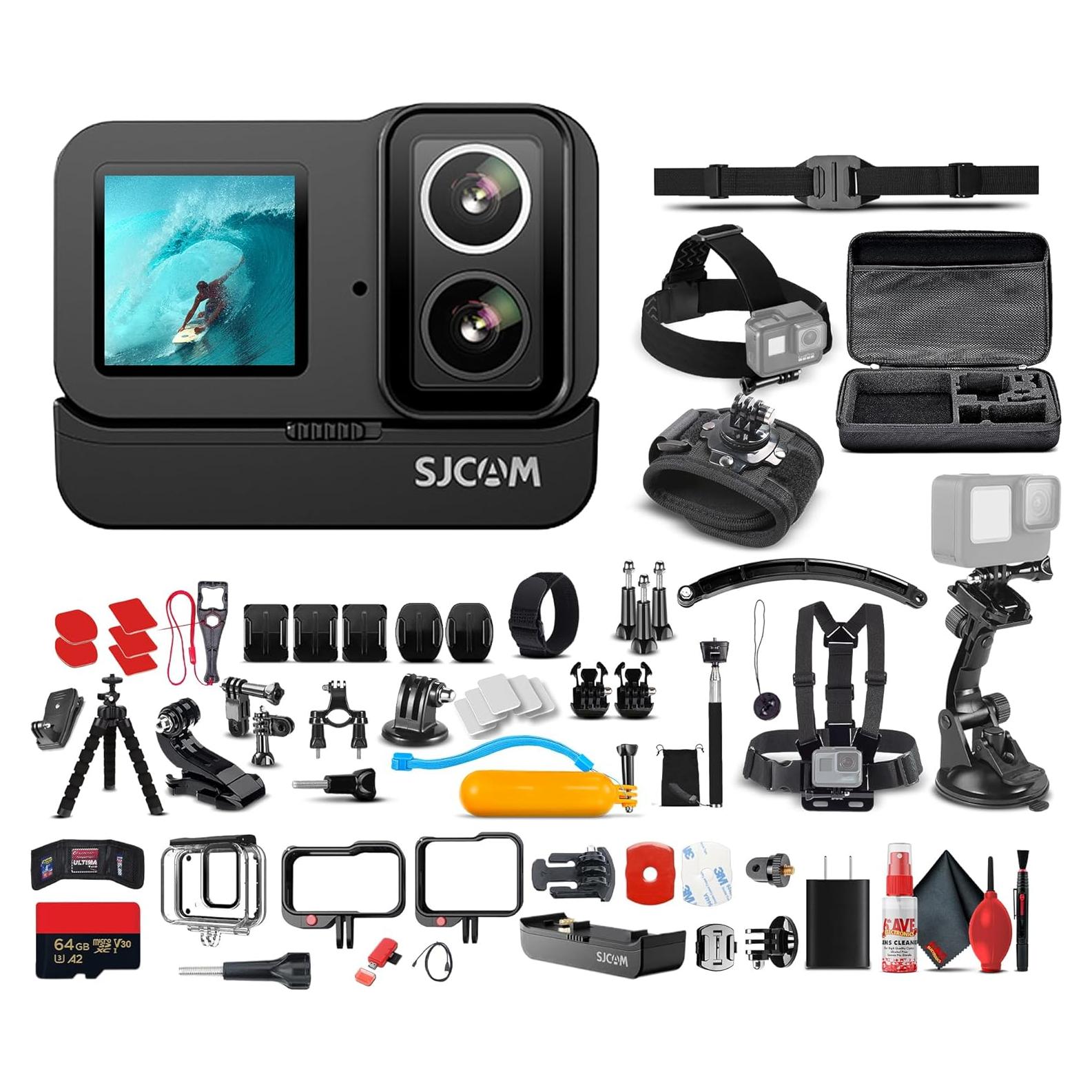 Cámara de Acción SJCAM SJ20 Doble Lente 4K Estabilización 6 Ejes