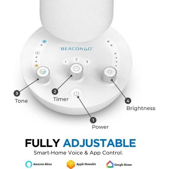 Lámpara de Terapia de Luz Gamma BRIGHT BEACON40 40Hz