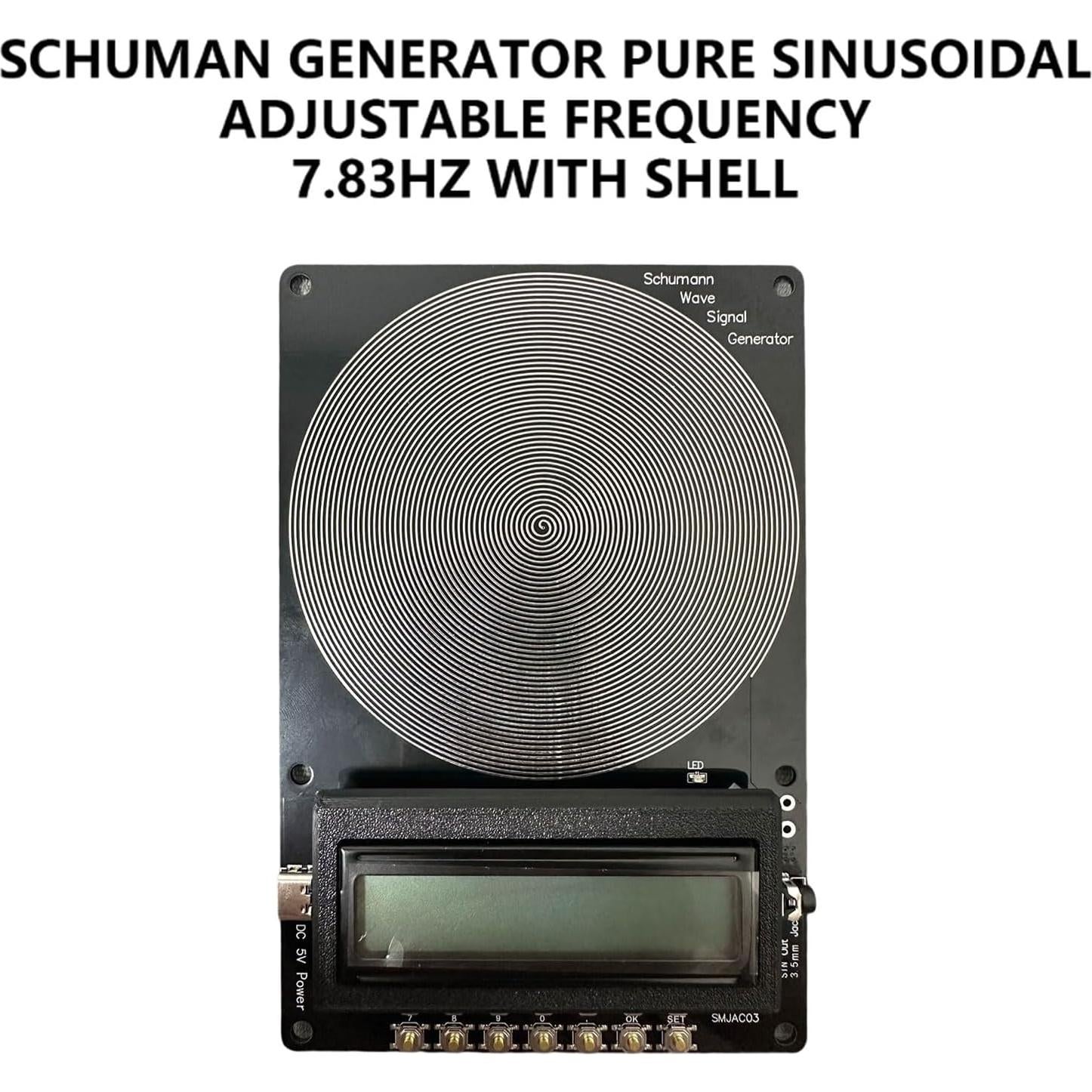 Generador de Frecuencia 7.83Hz VLSQHNCF Ajustable 0.01-100000Hz