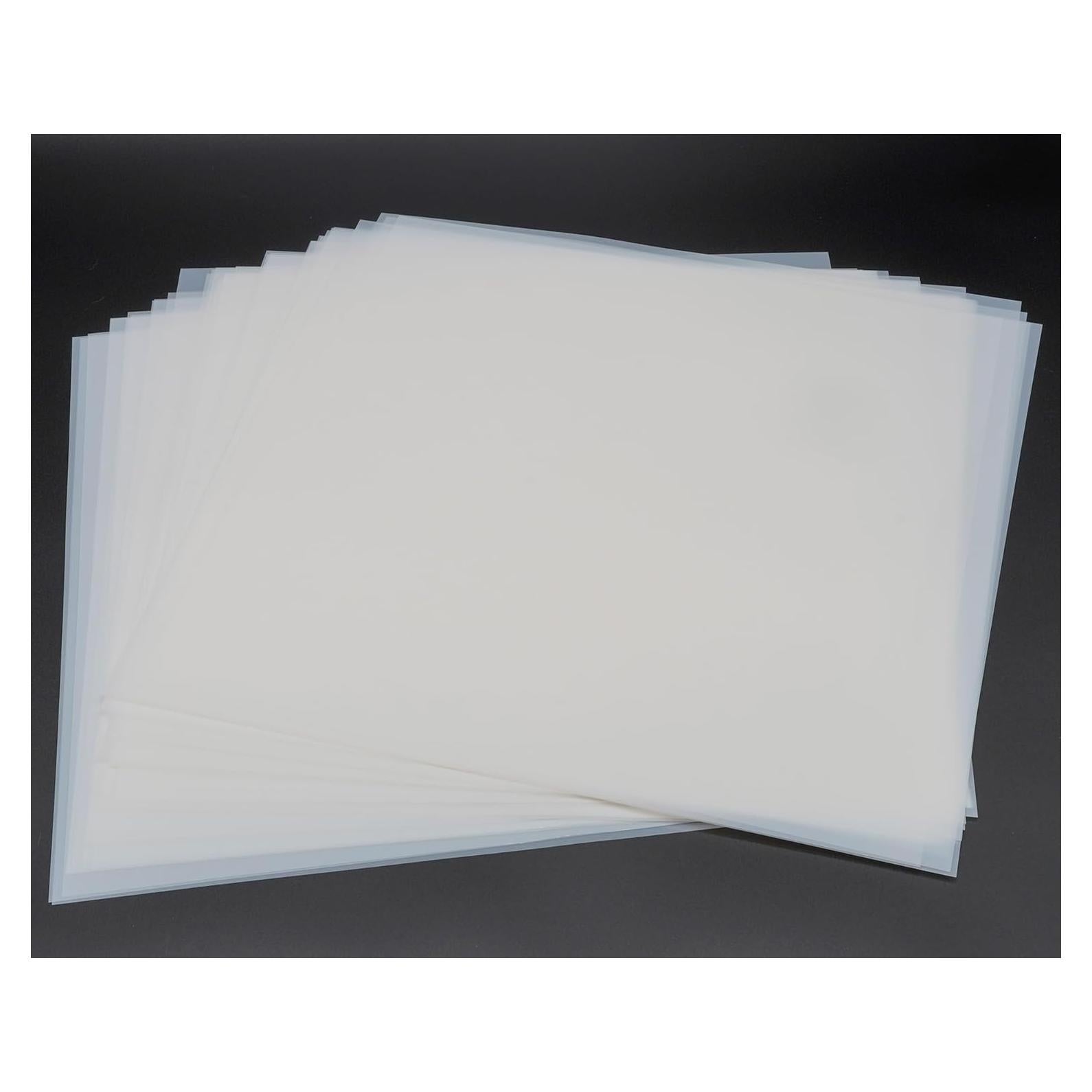 40 Hojas Plantillas Mylar 30.5x30.5 cm Neglex PET Reutilizables