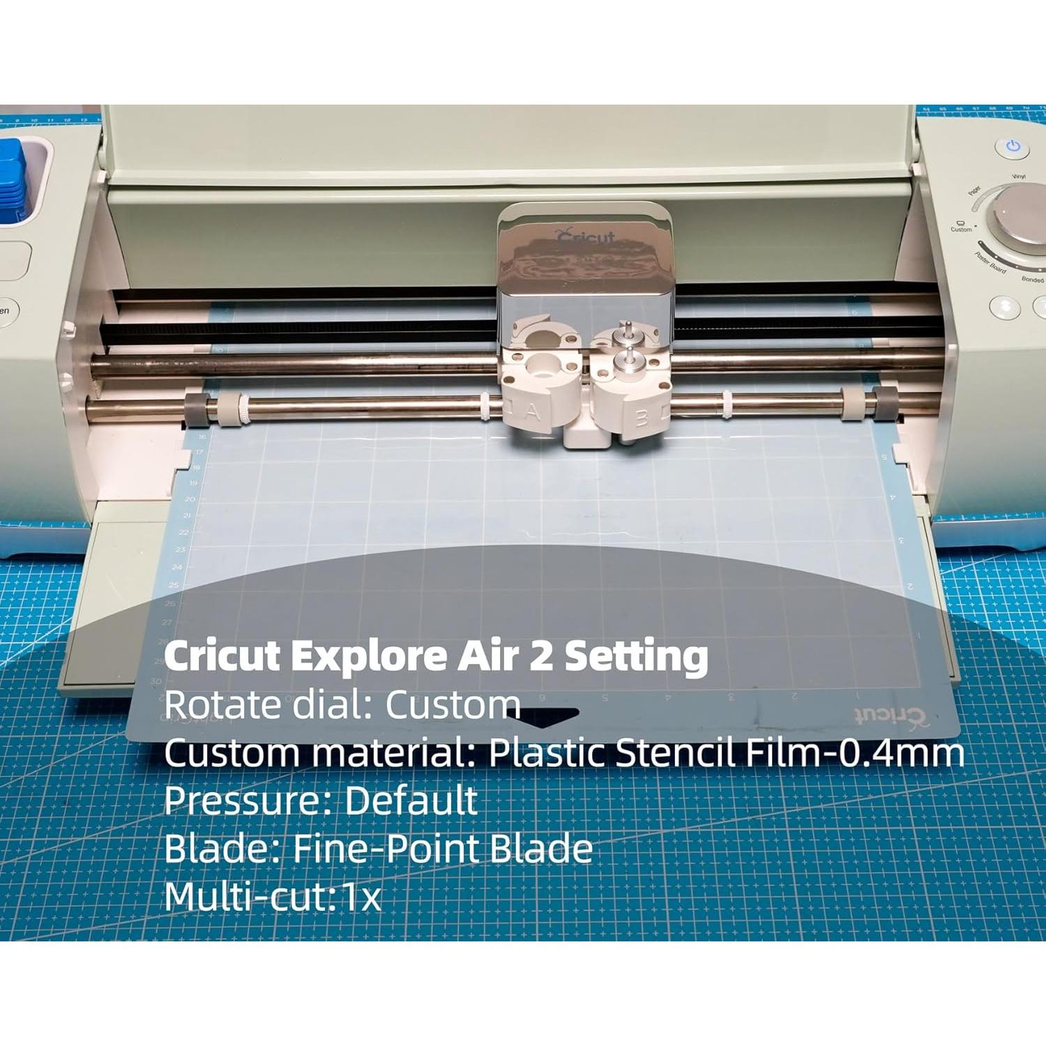 40 Hojas Plantillas Mylar 30.5x30.5 cm Neglex PET Reutilizables