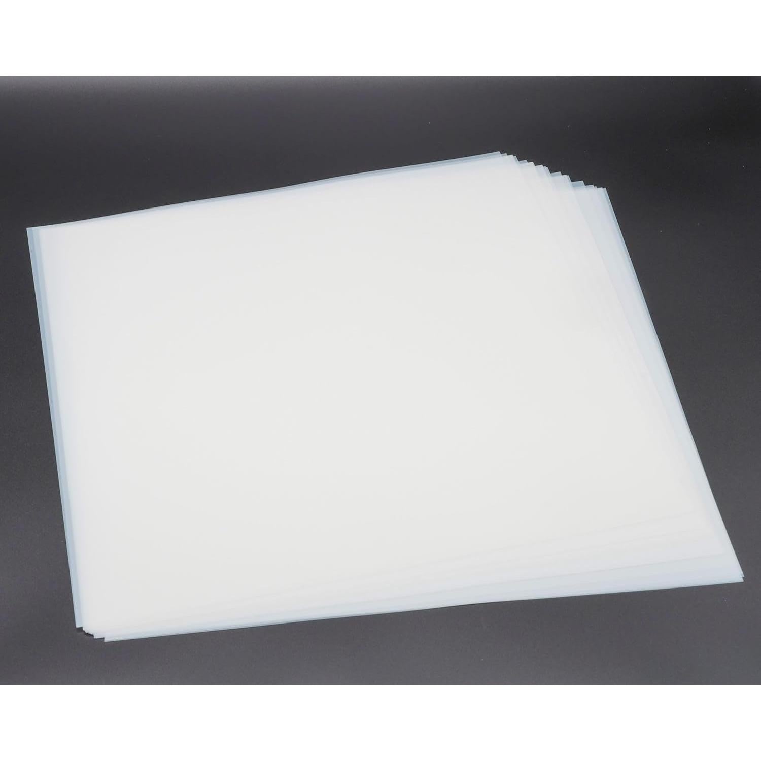 40 Hojas Plantillas Mylar 30.5x30.5 cm Neglex PET Reutilizables