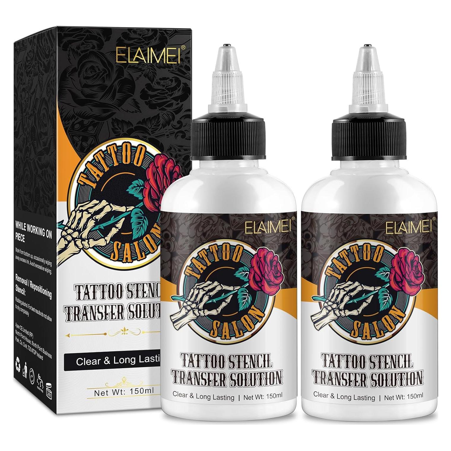Gel de Transferencia de Tatuaje Beyxdu 300ml Claro y Duradero