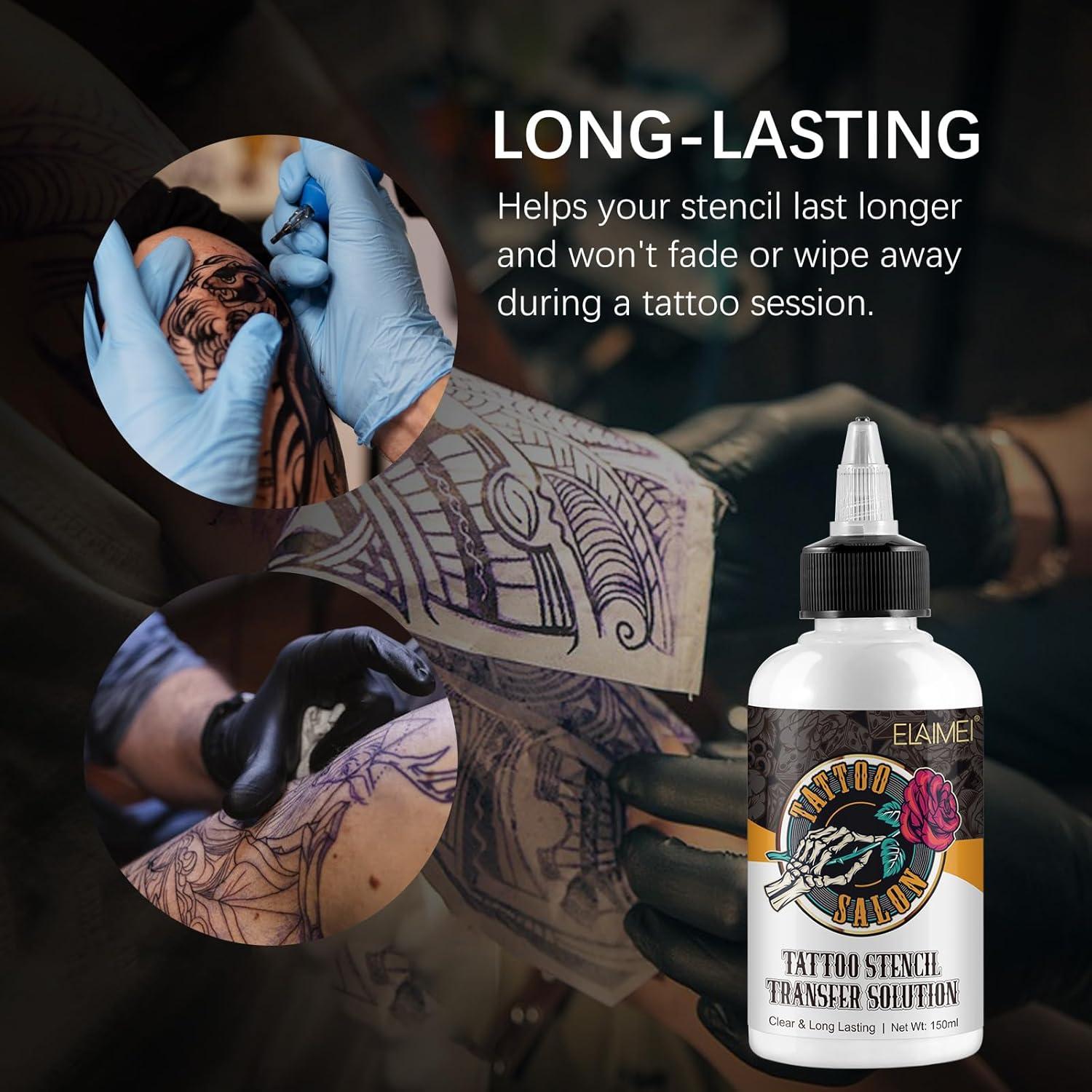 Gel de Transferencia de Tatuaje Beyxdu 300ml Claro y Duradero