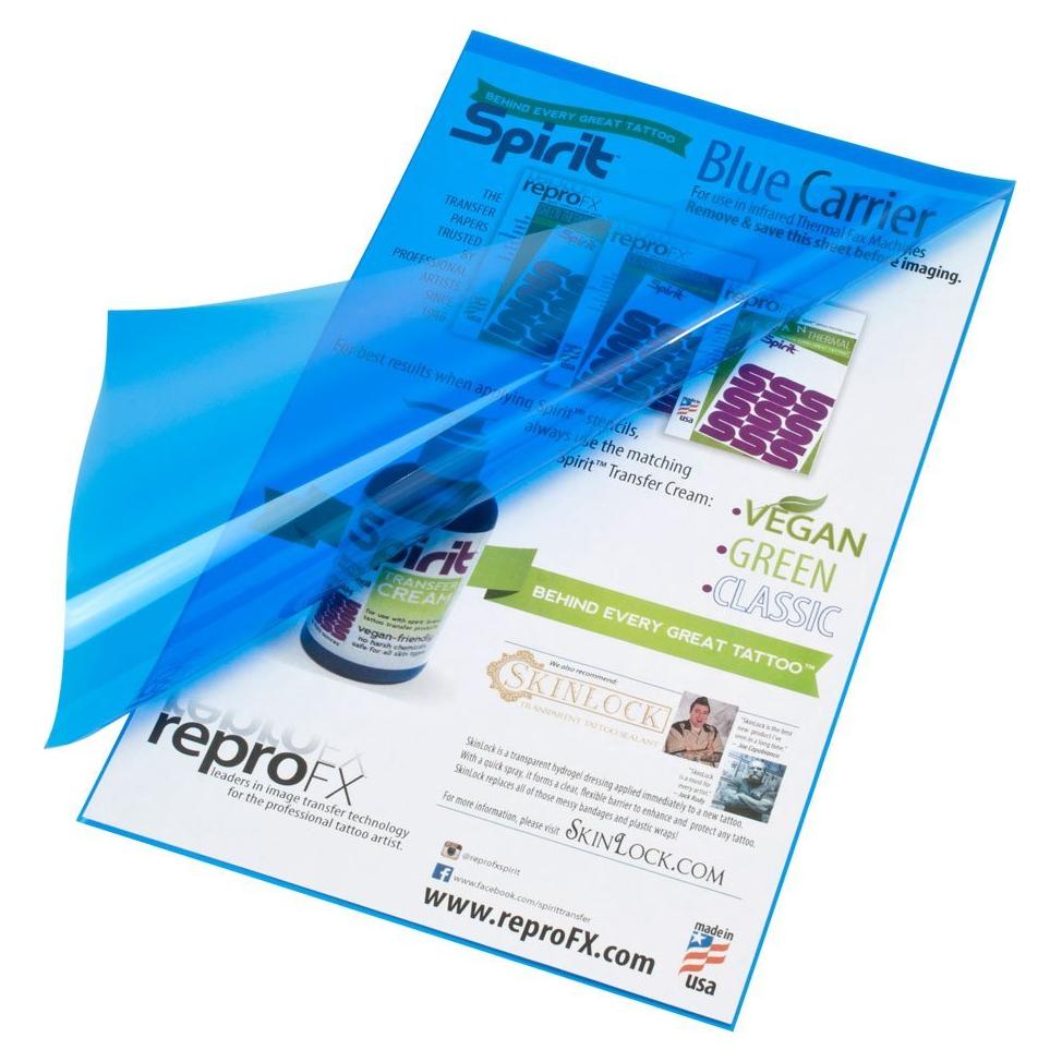 Papel de Transferencia Tatuaje Spirit 14" Vegano - Térmico