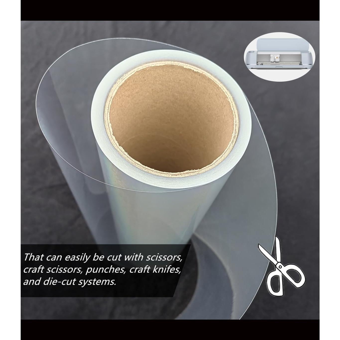 Plantillas de Mylar Transparente HOOLOURUM 30.48x12.19m 4mil