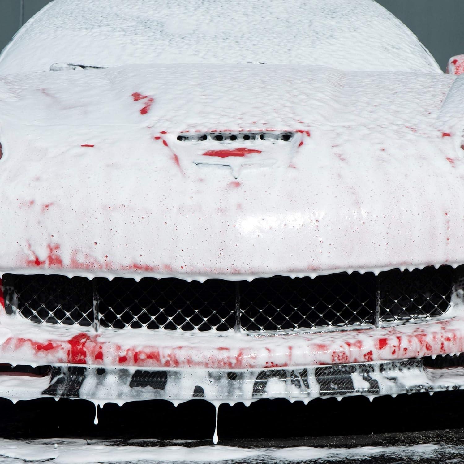 Jabón para Autos 3D Rosa 3.78L - pH Neutro, Alta Espuma, Aroma Cereza