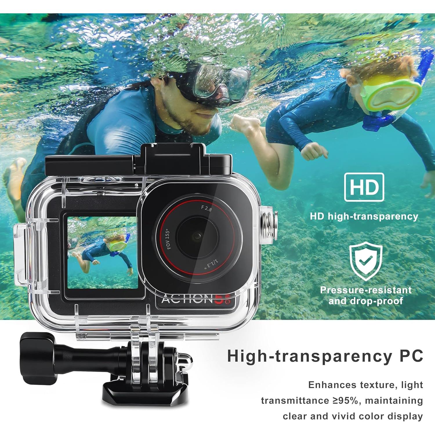 Funda Impermeable FitStill para DJI Osmo Action 5 Pro/4/3 - 50m